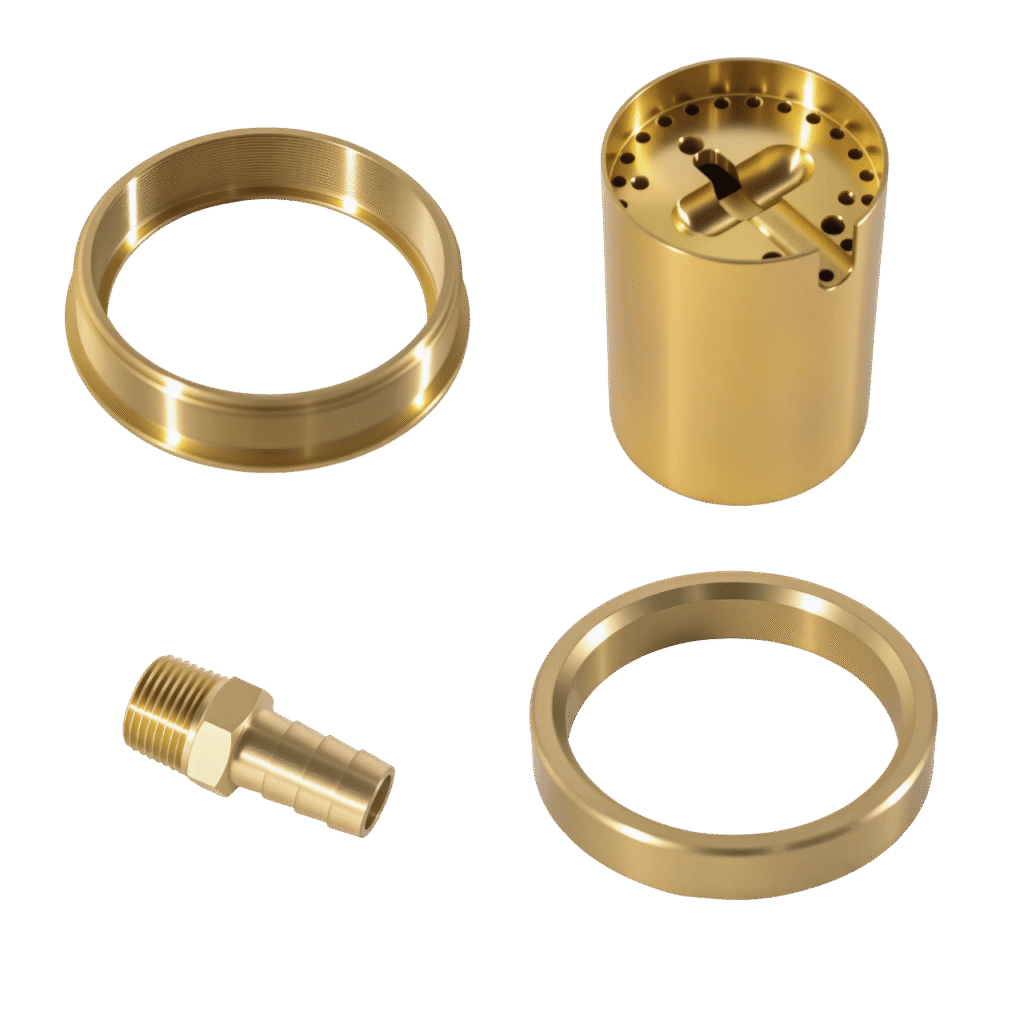 CNC milling brass material