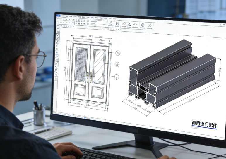 Commercial Aluminum Door Parts