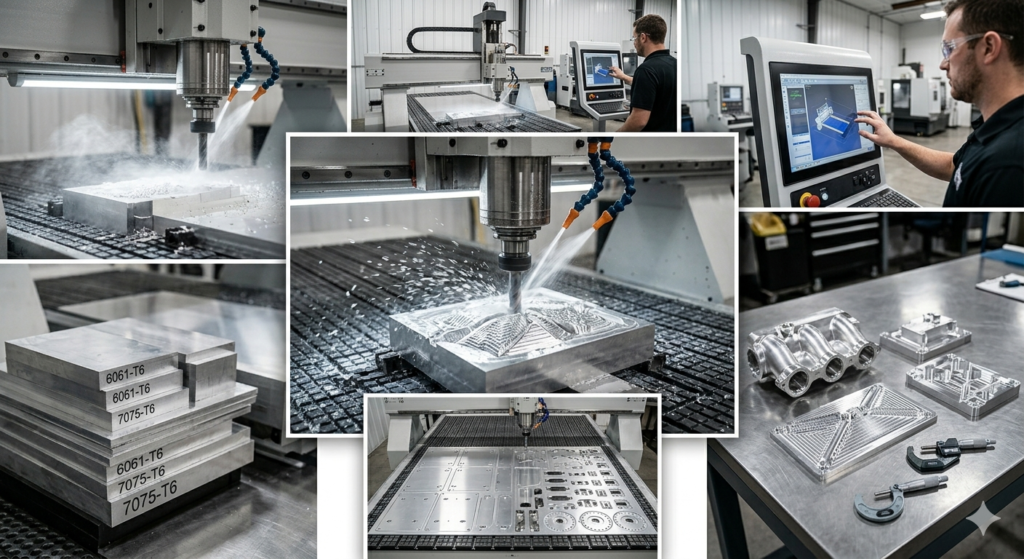 CNC-Fräser Aluminium