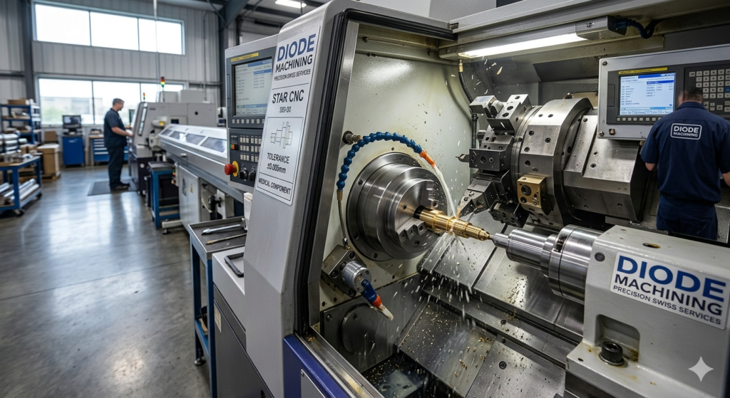 Swiss machining services