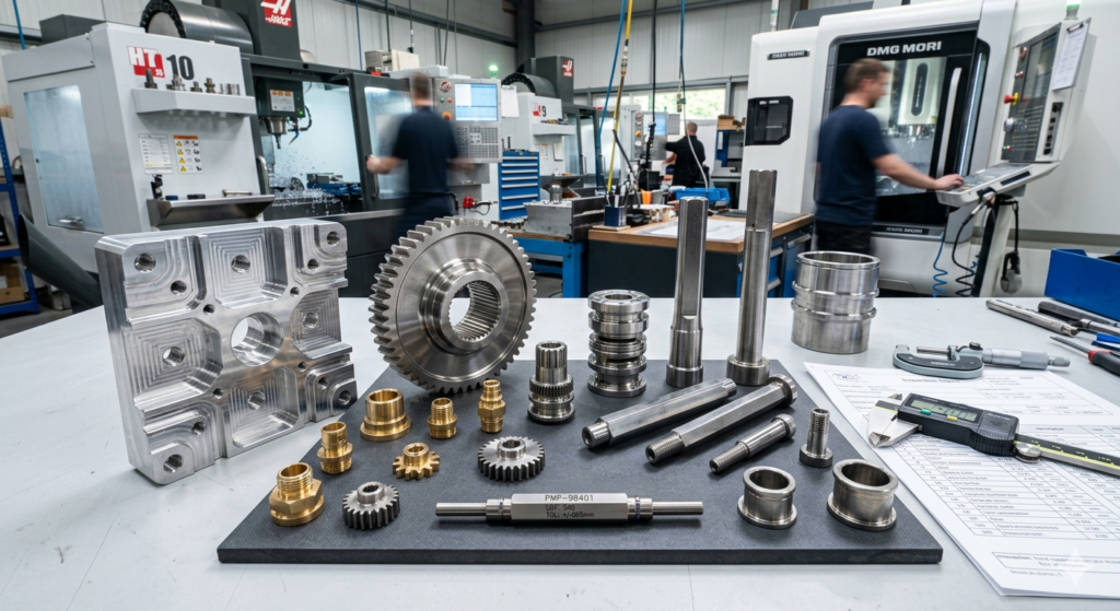 precision machined metal parts