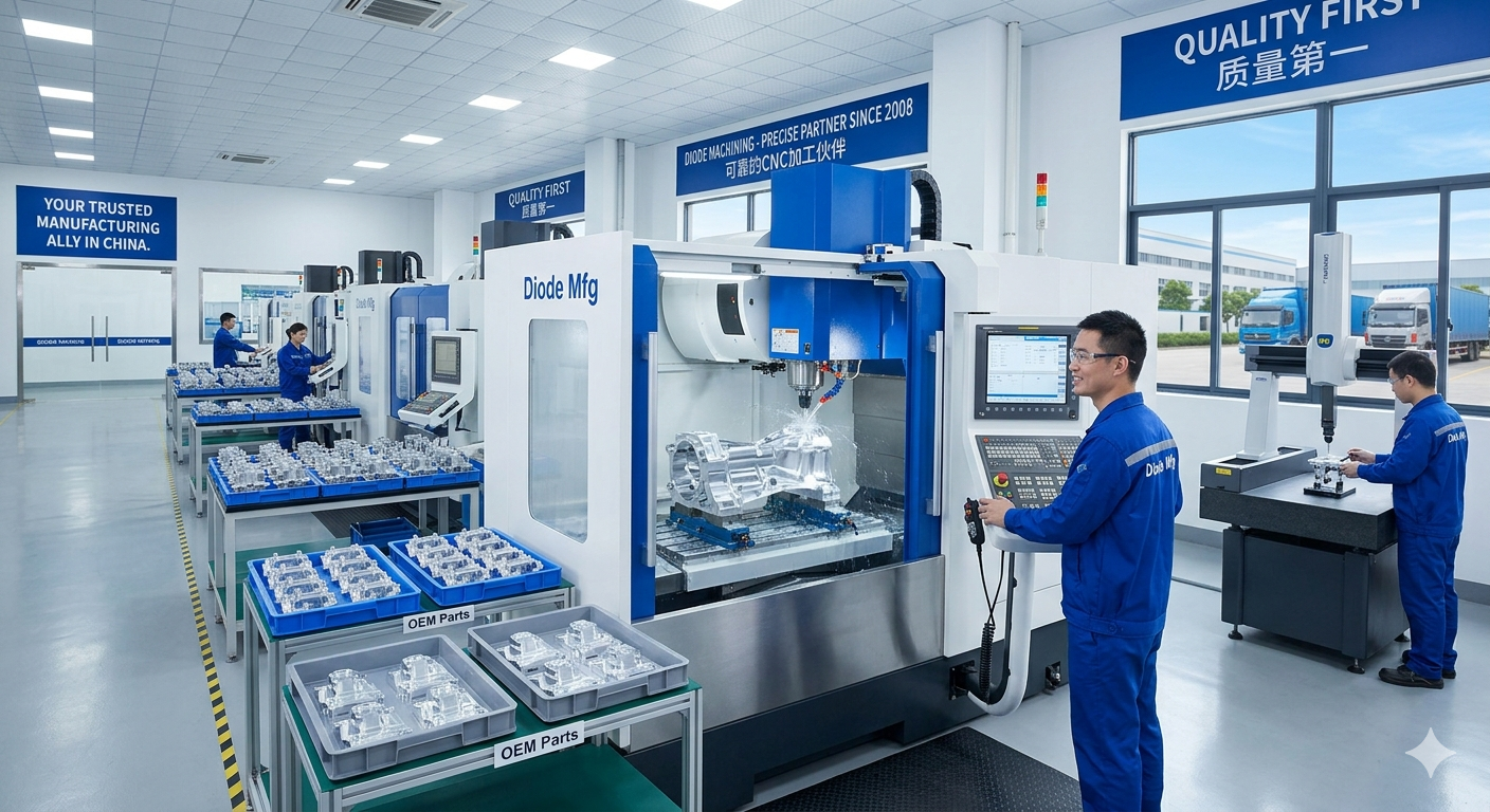 reliable CNC machining partner China