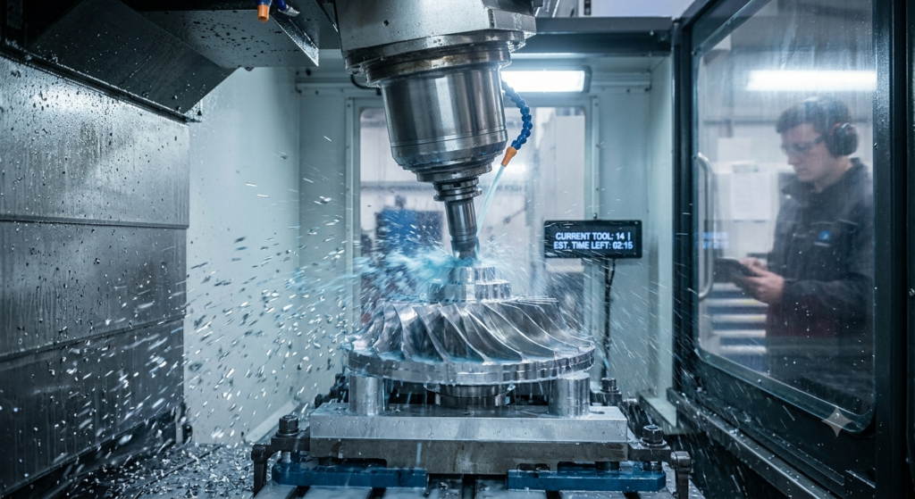 CNC metal machining