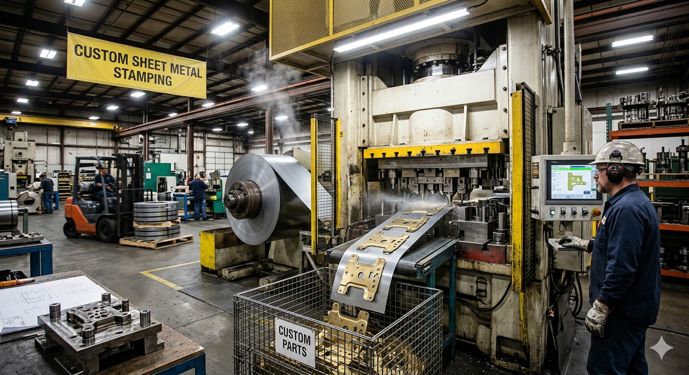 Custom Sheet Metal Stamping