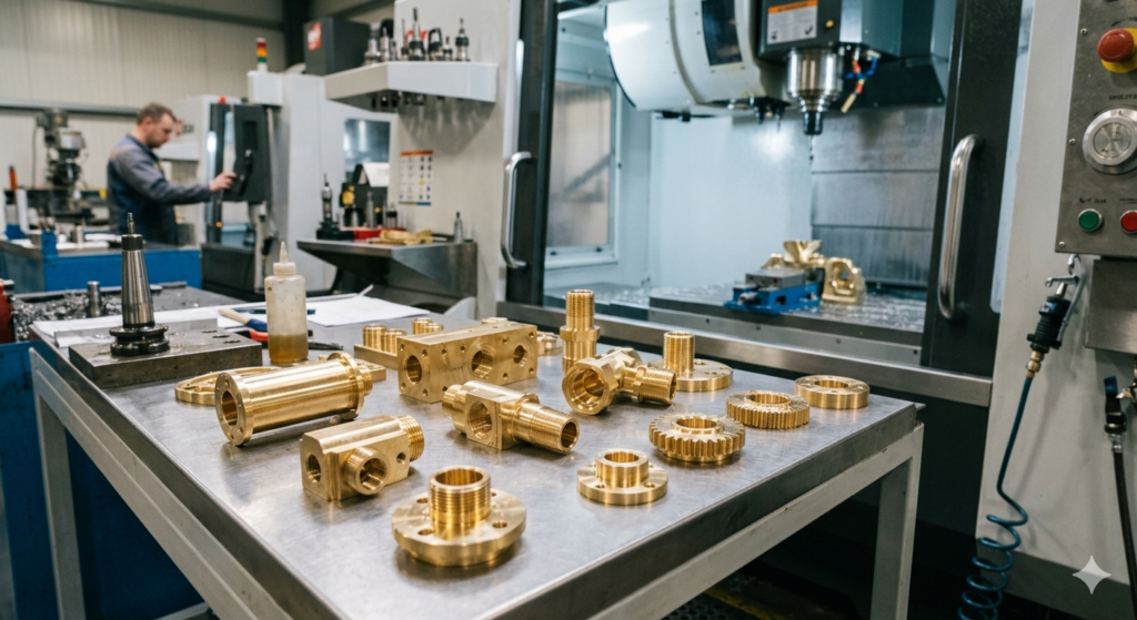 brass CNC parts
