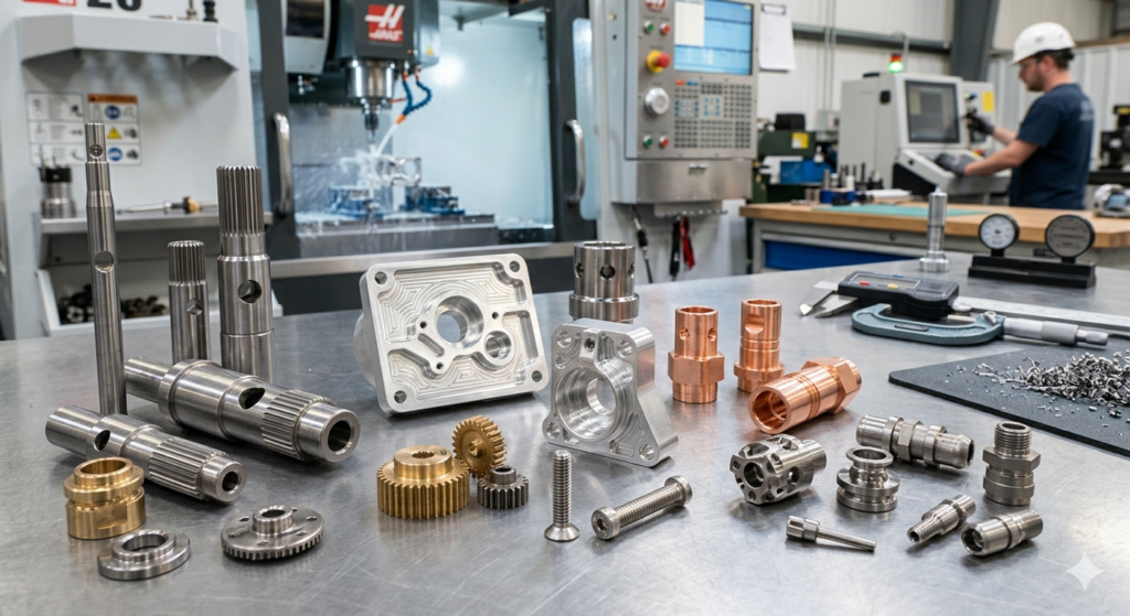 high precision metal components