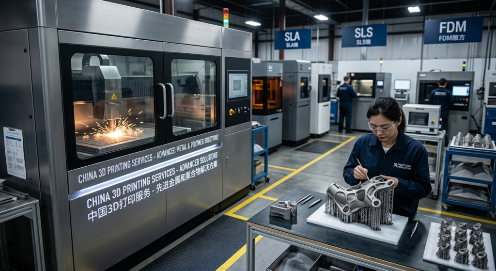 3D printing services in China