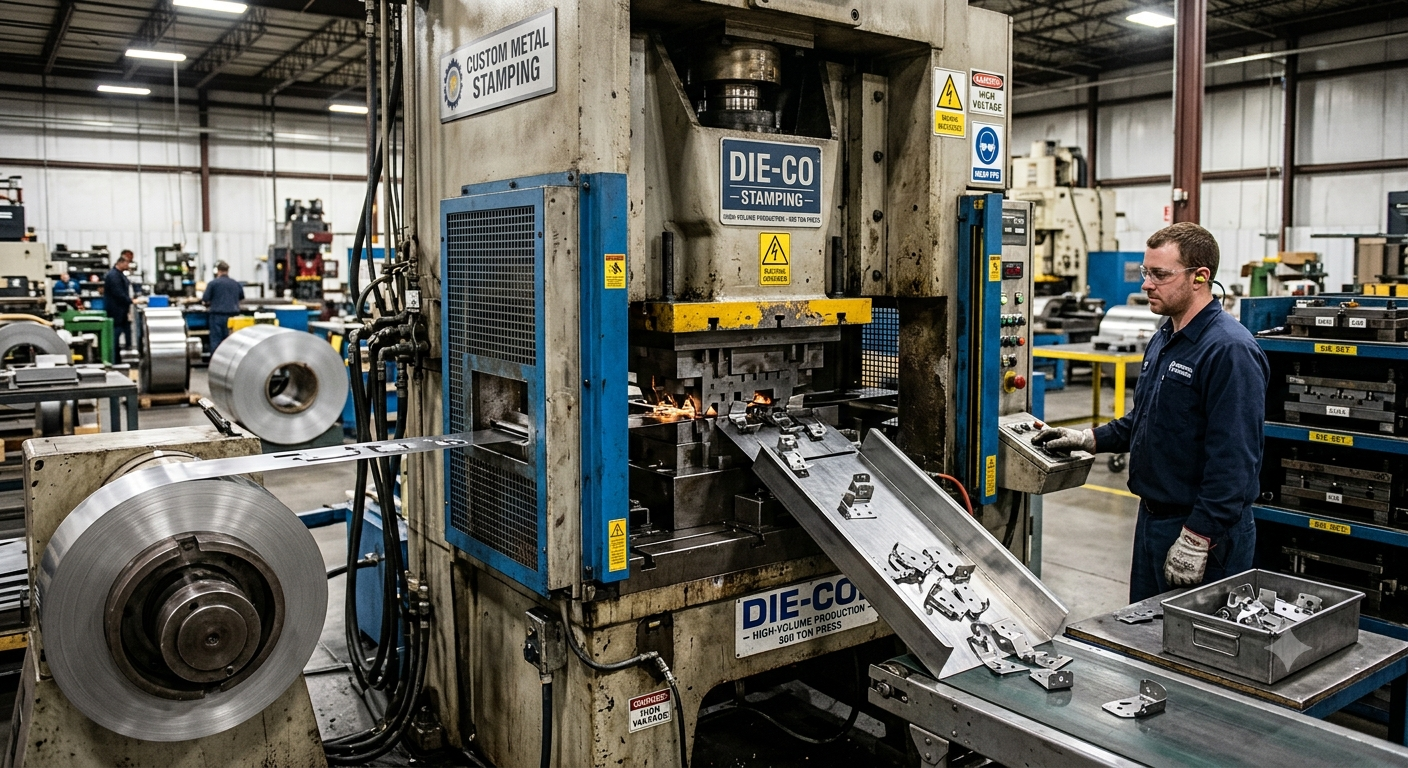 Custom metal stamping services