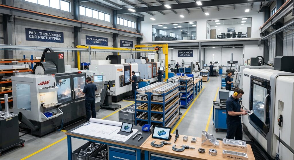 Rapid CNC Prototyping Factory