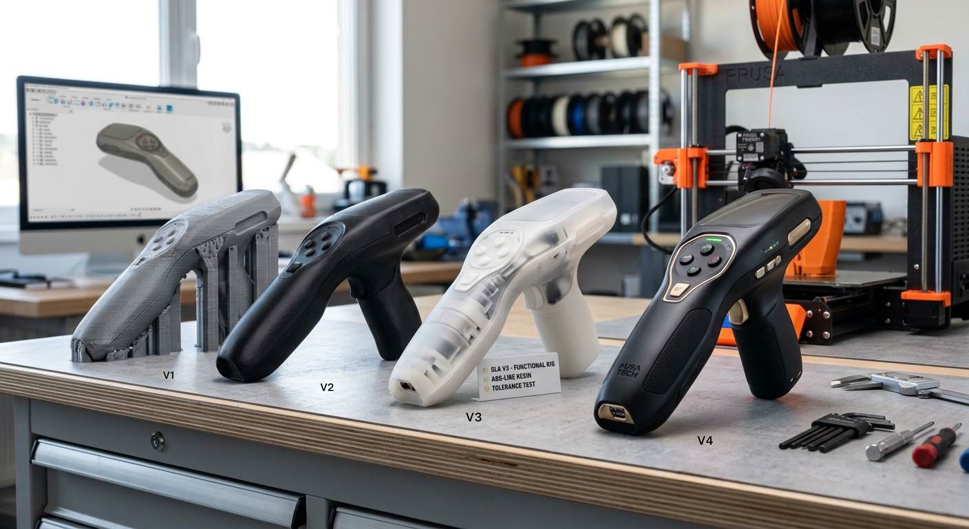 3D printed prototypes