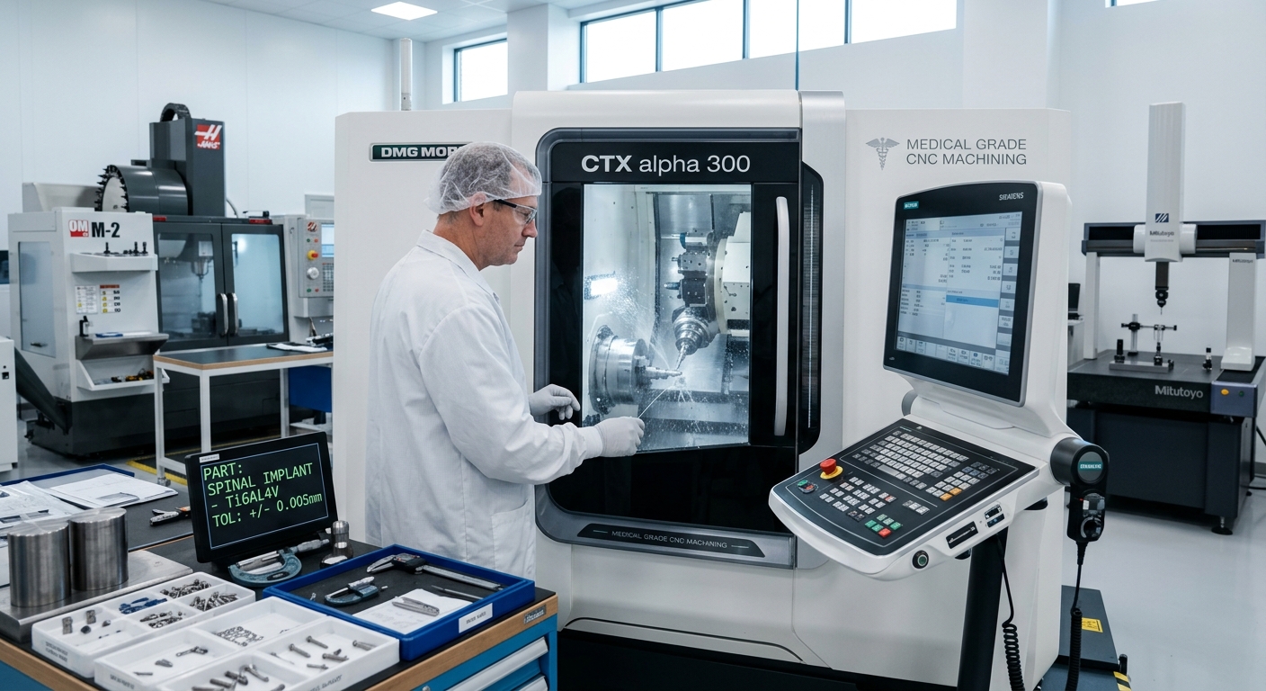 Medical Grade CNC Machining