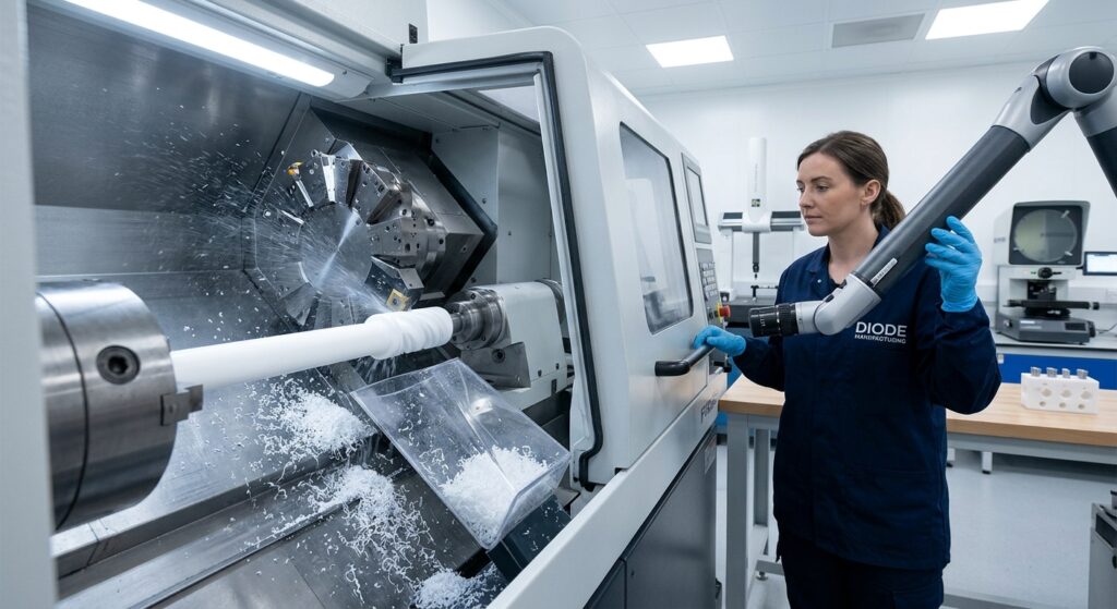 PTFE CNC machining