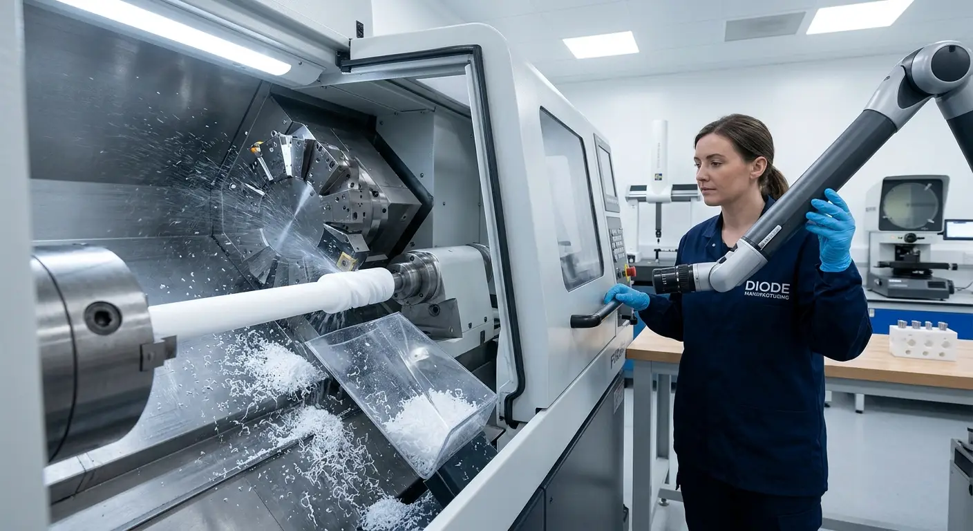 PTFE CNC machining